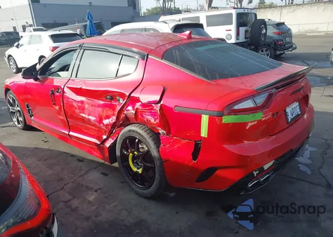 2018 Kia Stinger Gt из США, поврежденный, VIN KNAE35LCXJ6034278